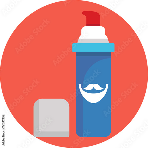 The Foam icon captures the essence of a classic barber shop experience, symbolizing the creamy lather that envelops the face during a traditional shave.