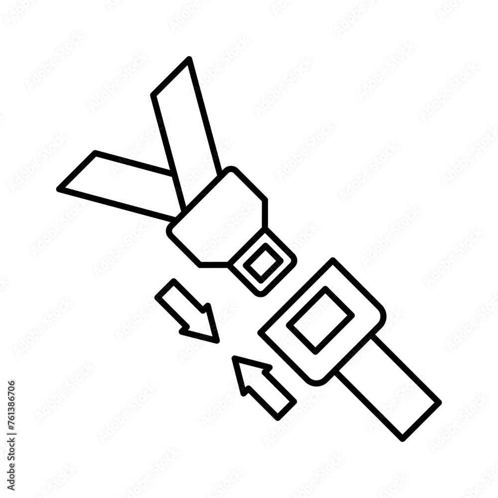 Car Seat Belt icon vector design templates simple and modern Car Seat Belt icon vector design templates simple and modern
