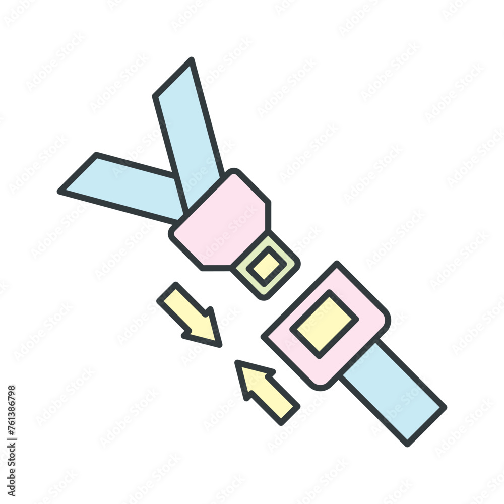 Car Seat Belt icon vector design templates simple and modern Car Seat Belt icon vector design templates simple and modern