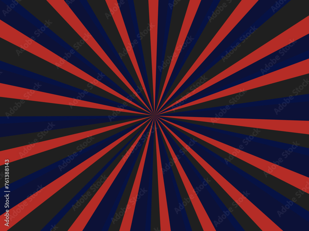 Fototapeta premium A burst of classic retro. Antique rays background.