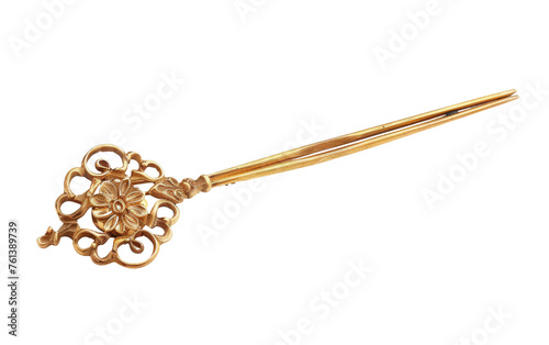 Authentic Song Dynasty Gold Hairpin: Generative AI