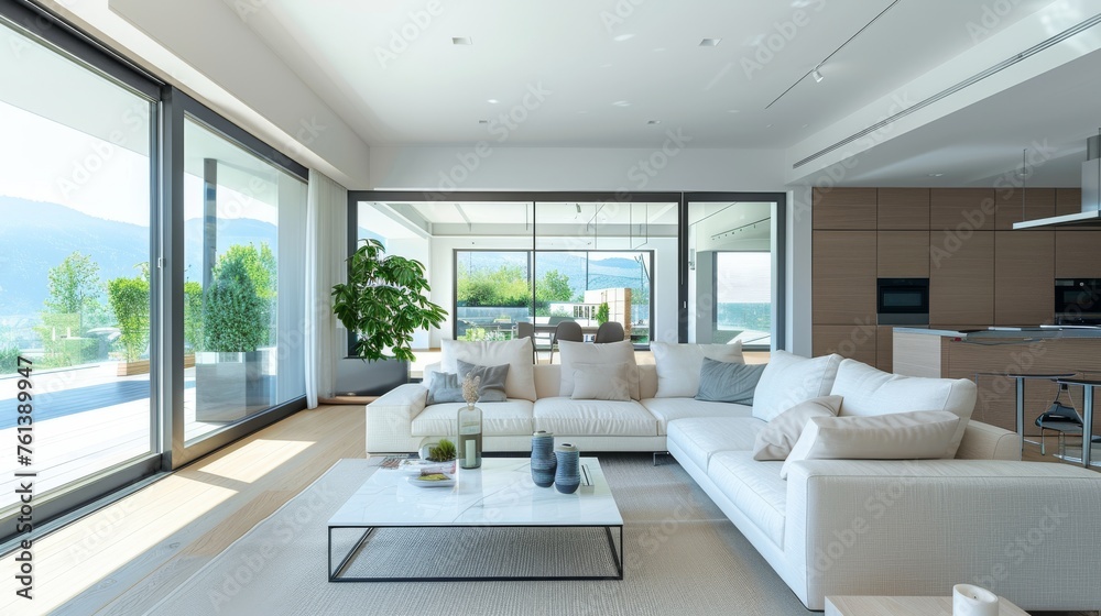 Fototapeta premium Modern Living Room Interior