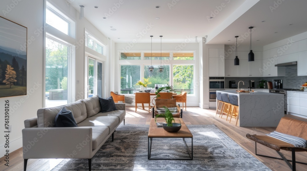 Fototapeta premium Modern Living Room Interior