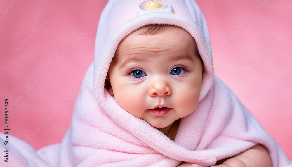 portrait baby, skincare, newborn child, happy baby portrait portrait baby, skincare, newborn child, happy baby portrait