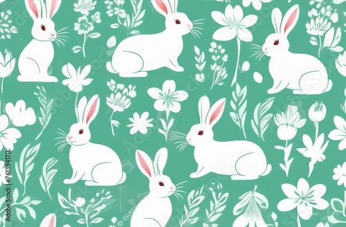 easter bunny pattern