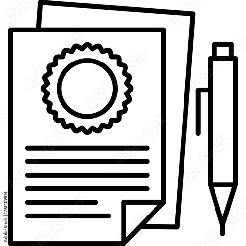 Contract Icon