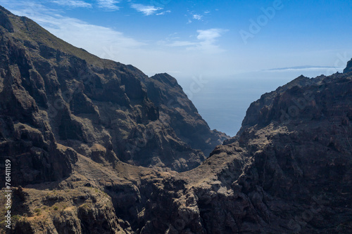 Aerial View from Masca Village, Tenerife