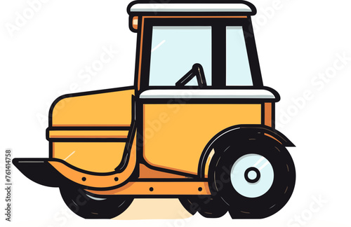 Snowplow Vector Illustration: Mastering the Tools of Creativity © The biseeise