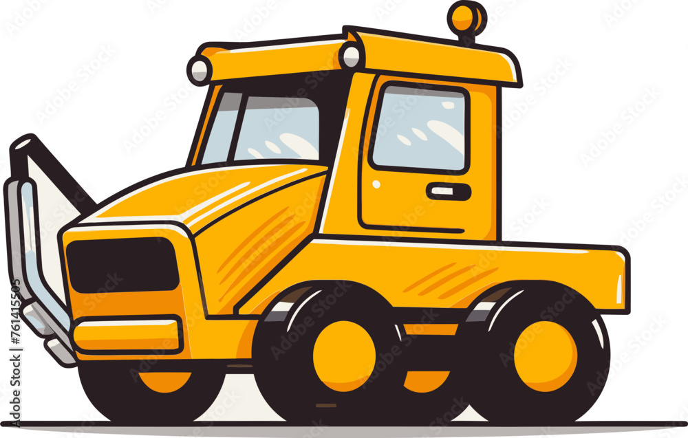 Snowplow Vector Illustration: A Journey into the Heart of Design Innovation