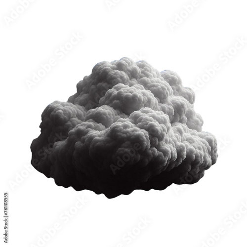 cloud isolated on a transparent background