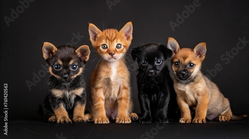 Adorable Kitten and Puppy Lineup