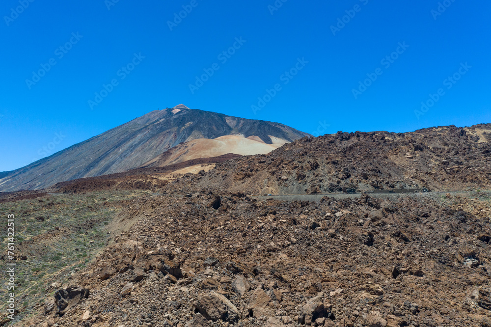 Aerial View of Mount Teide, Tenerife Aerial View of Mount Teide, Tenerife