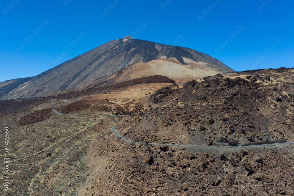 Aerial View of Mount Teide, Tenerife Aerial View of Mount Teide, Tenerife