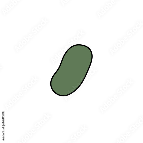Organic lumps are solid