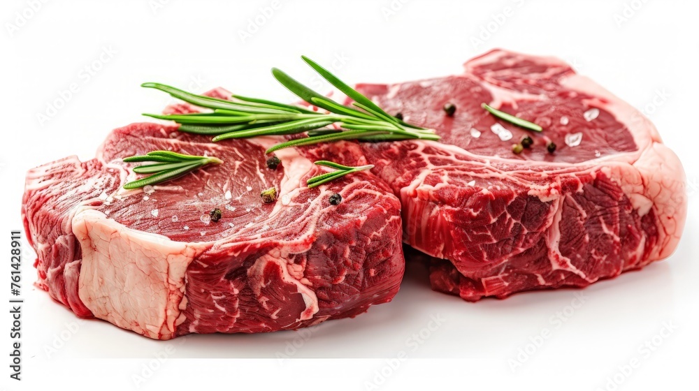 Raw fresh meat Ribeye steak entrecote of Black Angus Prime meat .