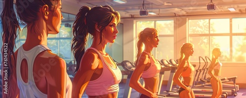 Girls in Gym