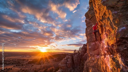 Sunset Rock Climbing Adventure
