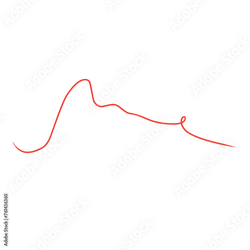 strands of red thread