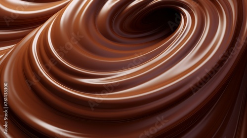 Chocolate Swirl Background Texture