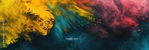 Colorful Paint Splatter Background - Artistic and Vibrant