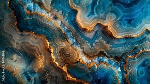 Geode Abstract Luxury