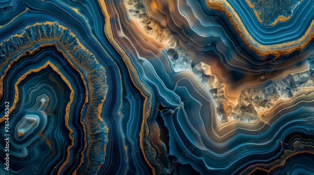 Geode Abstract Luxury