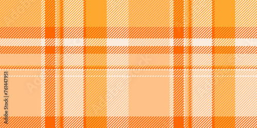 Repeatable patterns fabric texture textile, form seamless background check. 30s tartan vector plaid pattern in orange and light colors.