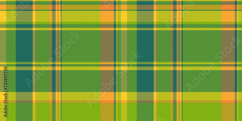 Repeatable patterns textile texture pattern, formal tartan vector background. Fuzzy fabric seamless plaid check in lime and teal colors.