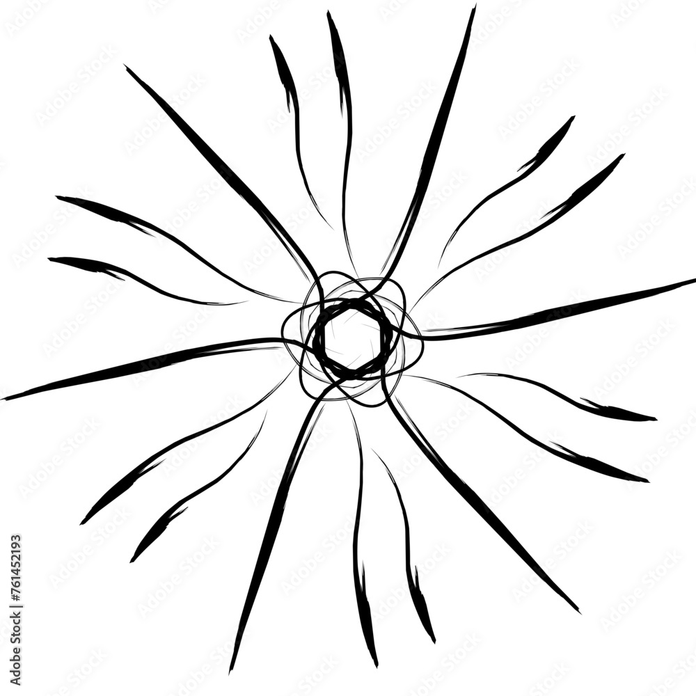 Fireworks icon, modern linear design print, modern abstract linear composition and graphic design element, illustration vector Fireworks icon, modern linear design print, modern abstract linear composition and graphic design element, illustration vector