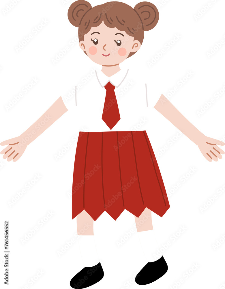 indonesian elementary student illustration indonesian elementary student illustration