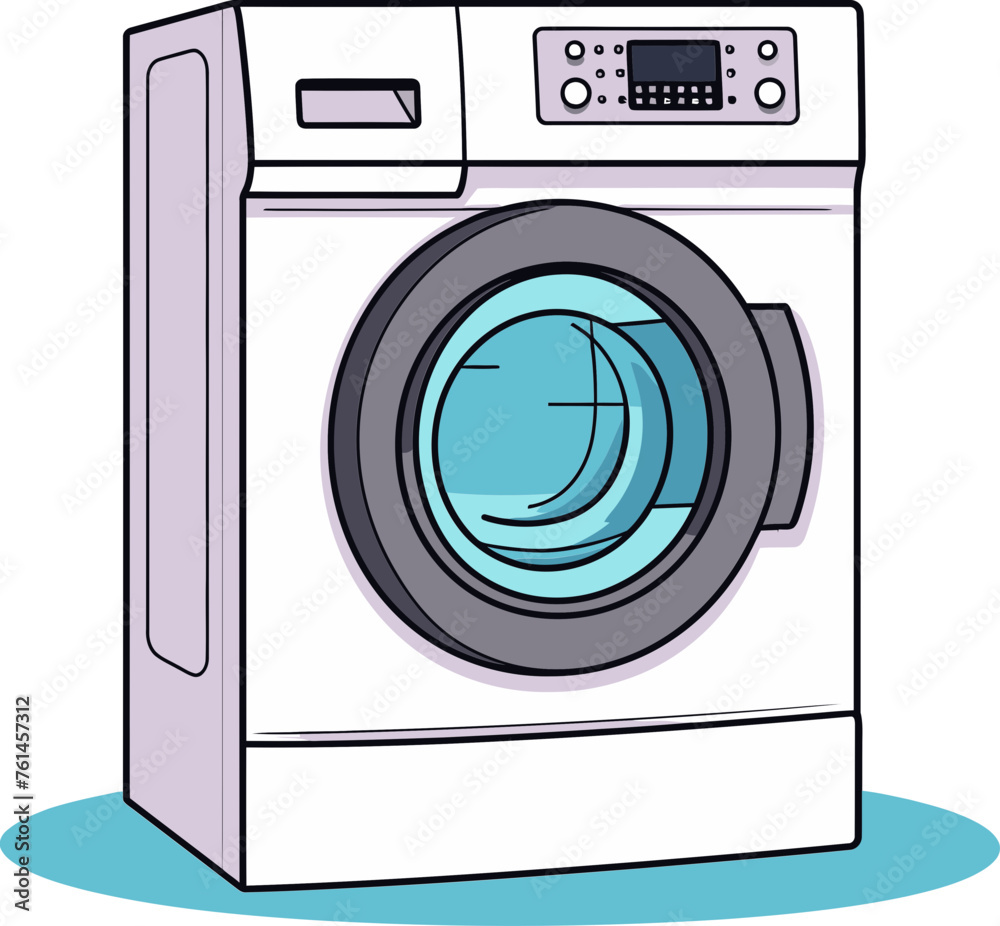 Rinse and Renew Refreshing Washing Machine Graphic