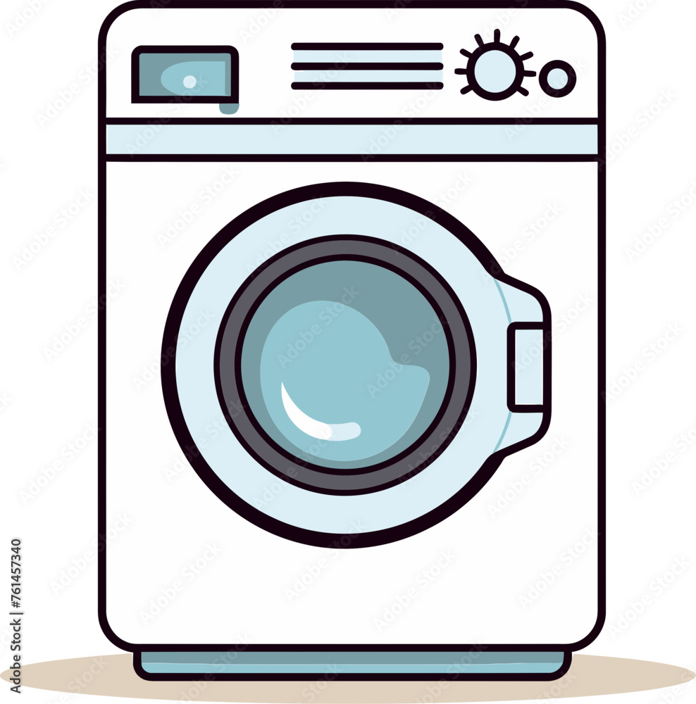 Laundry Day Magic Enchanted Washing Machine Graphic