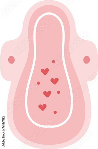 hand drawn menstrual doodle