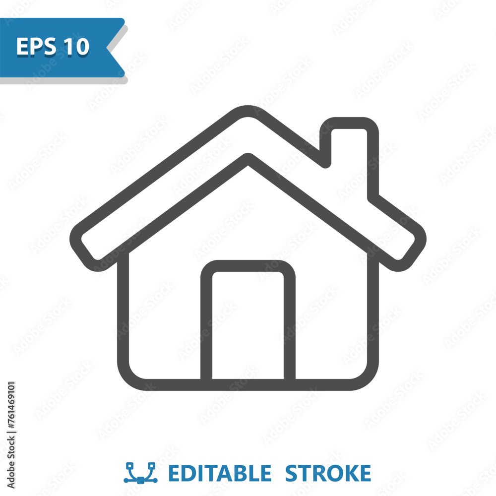 House Icon. Home, Building, Real Estate House Icon. Home, Building, Real Estate