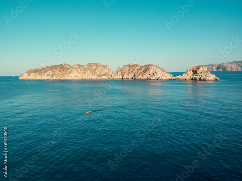 Horizontes de Mar: Vista Panorámica de las Islas Malgrats photo