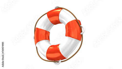 life buoy isolated on transparent