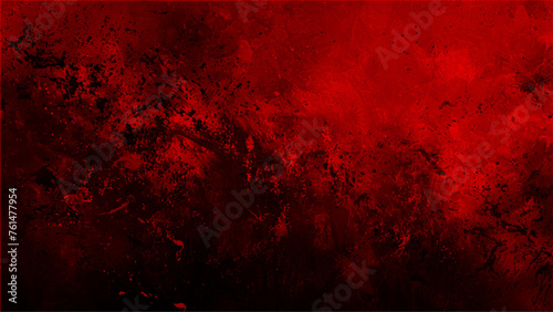 dark red Grunge Decorative Dark Red Stucco Wall Background. grunge background with splash space. grunge red wall. 