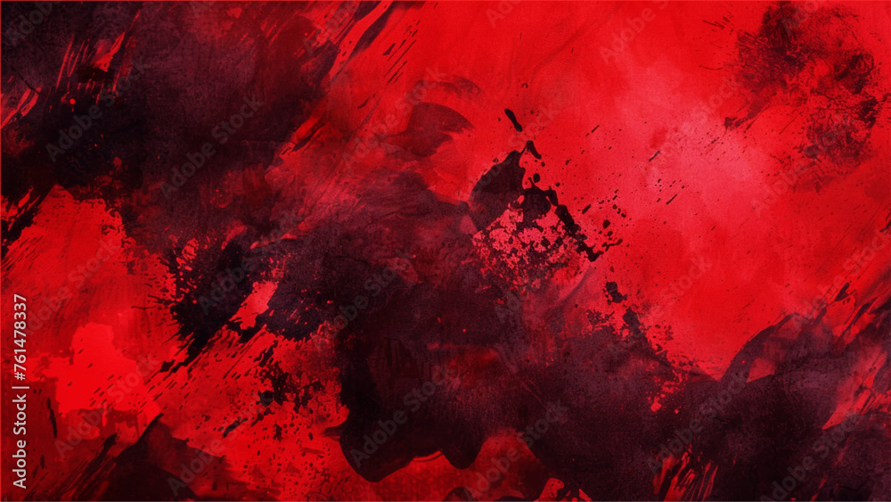 Beautiful Abstract Grunge Decorative Dark Red Stucco Wall Background. grunge background. Black, red ink brush stroke on black background. Beautiful Abstract Grunge Decorative Dark Red Stucco Wall Background. grunge background. Black, red ink brush stroke on black background.
