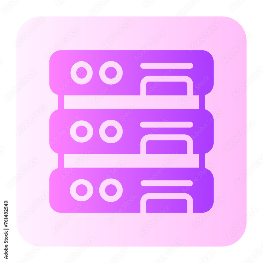 server gradient icon