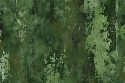 Modern green military camouflage print, seamless pattern
