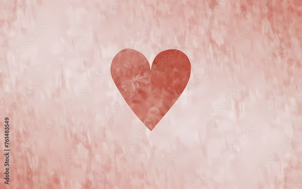 pink heart grunge background