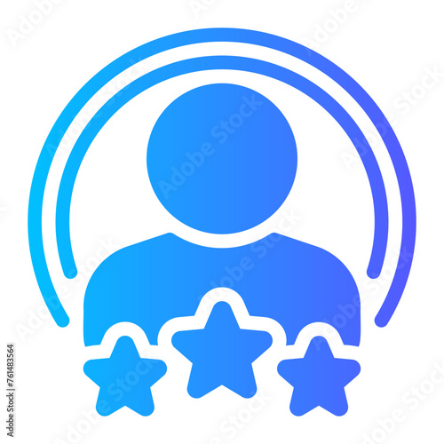 best candidate gradient icon