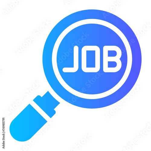 job seeker gradient icon