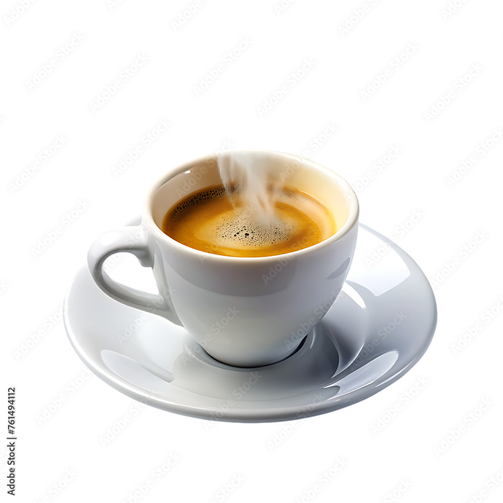 minimalist photo of a white coffee cup with saucer isolated on a transparent background minimalist photo of a white coffee cup with saucer isolated on a transparent background