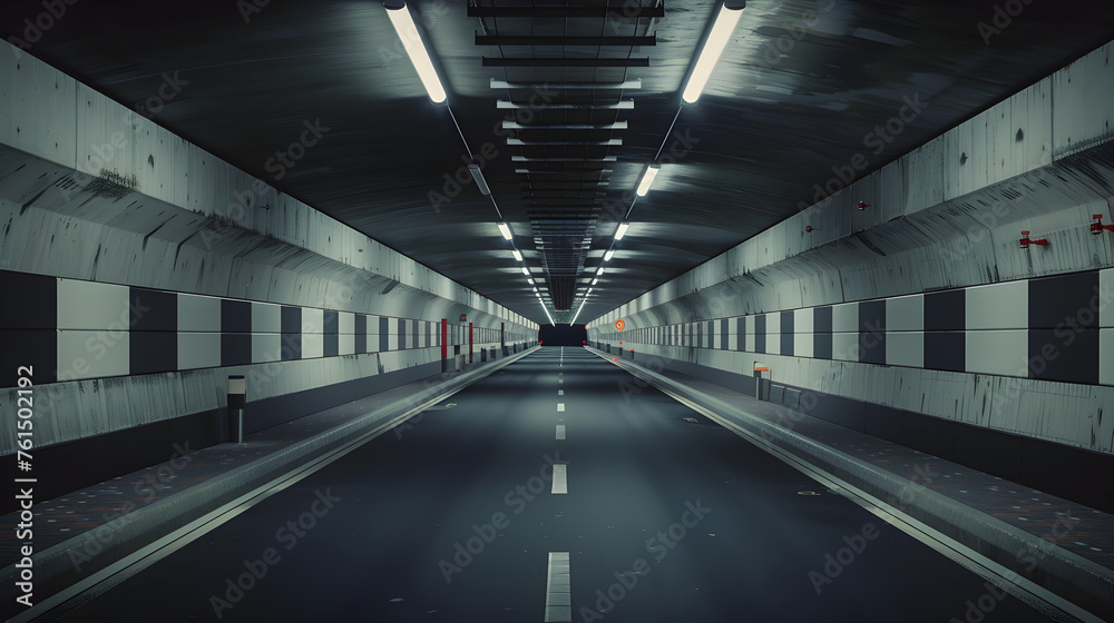 Mystic Solitude: A Muted Peep Into The Empty IJ Tunnel, Amsterdam