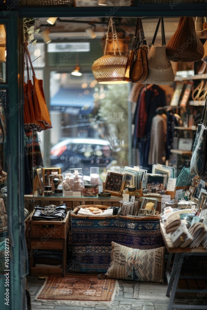 A store with a wide variety of items on display. Great for showcasing retail products A store with a wide variety of items on display. Great for showcasing retail products