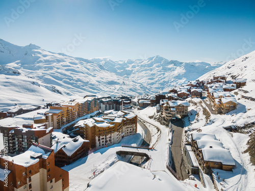 Val Thorens en hiver photo