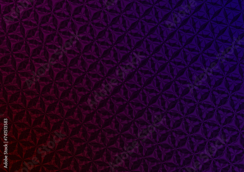 Abstract triangle pattern blue violet graphic background