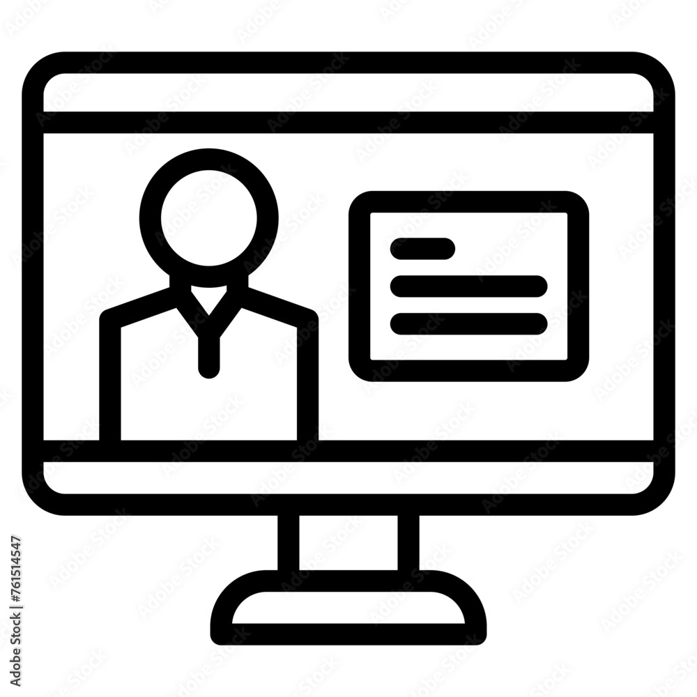 E-learning icon for website design and mobile apps. Vector illustration on a white background. E-learning icon for website design and mobile apps. Vector illustration on a white background.