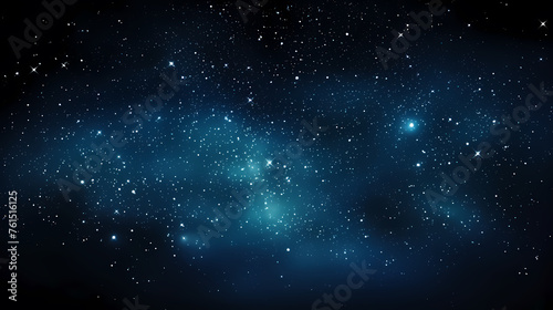 Dark blue night sky stars background